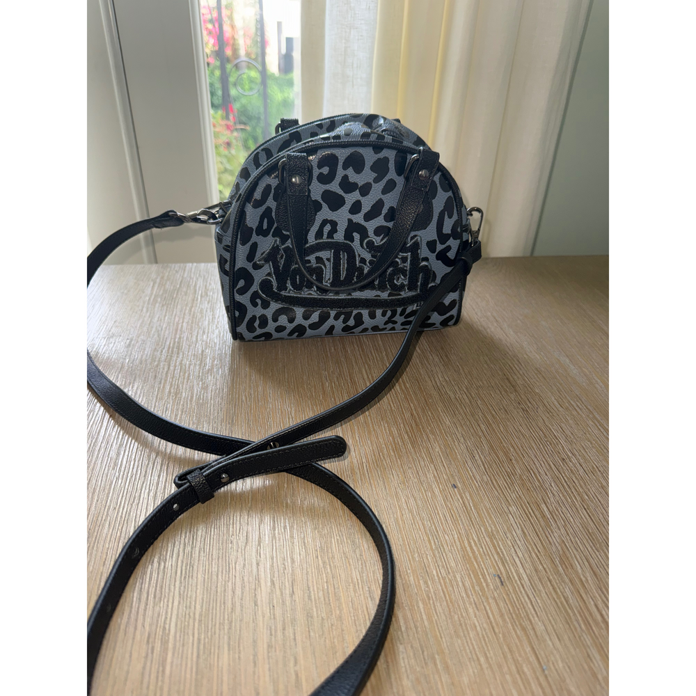 Von Dutch, User: Mtinsta101@gmail.com Von Dutch Blue Leopard Print Handbag - Picture 2 of 5